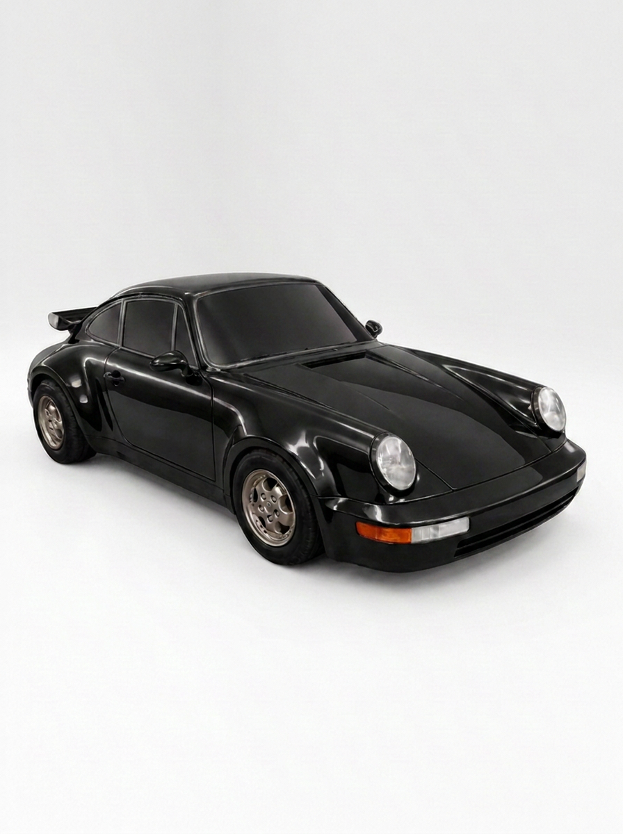 Classic mini car in Black